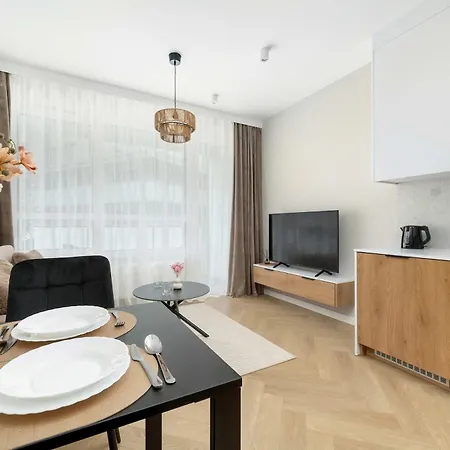 Elegant Mieszczanska With Air Conditioning, & Gym By Renters Prestige Apartman